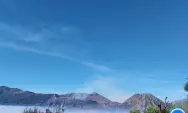 Awas…!, Aktivitas Gunung Bromo Meningkat, Jangan Beraktivitas pada Radius Satu Kilometer dari Kawah