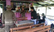 Mbolos di Tempat Wisata, Satpol PP Kabupaten Kediri Amankan 25 Pelajar