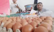 Pembeli Telur Nggrundel, Seminggu Harga Naik Tiga Kali, Ini Penyebabnya