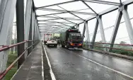 Jembatan Kertosono Berlubang, Arus Lalulintas Mengular