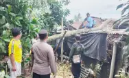Dihempas Angin Kencang, Dua Rumah di Kecamatan Gandusari Terdampak, Ini Catatan BPBD Kabupaten Blitar