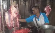 Bulan Ramadan, Harga Daging Sapi di Pasar Legi Jombang Terpantau Naik