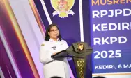 Musrenbang RPJPD 2025-2045 dan RKPD 2025 Dihadiri Dirjen Bangda, Pj Wali Kota Kediri Paparkan Potensi Daerah