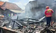 Lupa Matikan Kompor, Rumah di Tulungagung Terbakar Habis