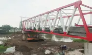 Pengerjaan Jembatan Jongbiru Molor, Dinas PUPR Kabupaten Kediri:  Ini Penyebabnya